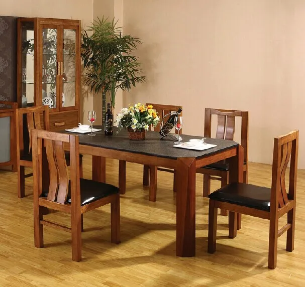 Yap Wooden House Walnut Wood Dining Table Dining Table Dining