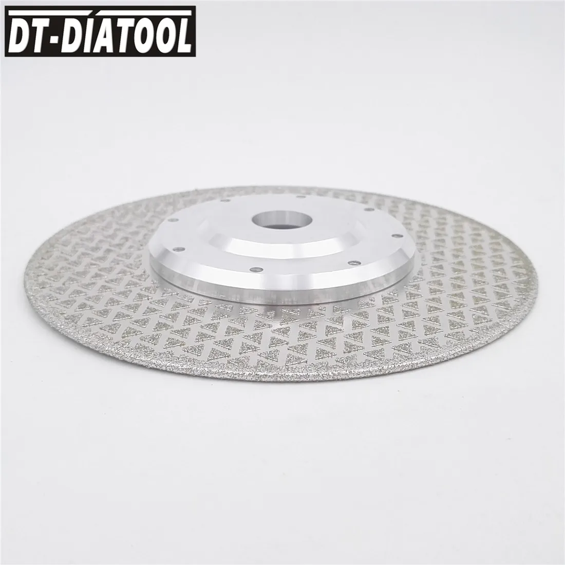 DT-DIATOOL 2 шт. 7 "гальванические алмазные режущие диски 22,23 мм обе стороны покрытием шлифовальные пилы для Мрамор диаметр 180 мм