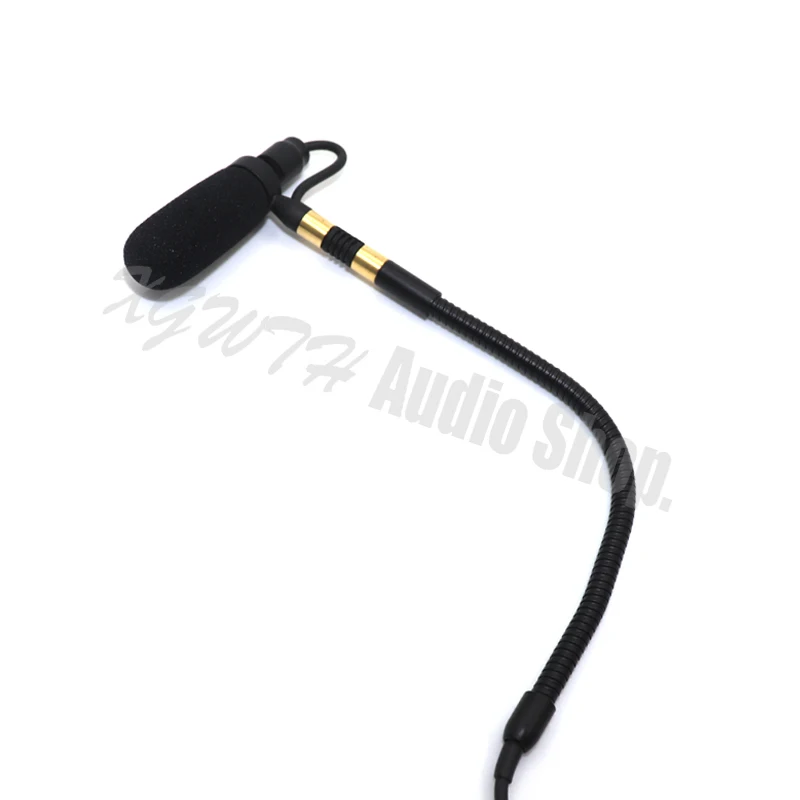 Musical Instrument Condenser Microphone for Saxophone Violin Orchestra Trumpet Gooseneck Stage Performance For Shure Audio Mic