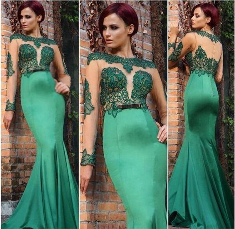 emerald green dress canada