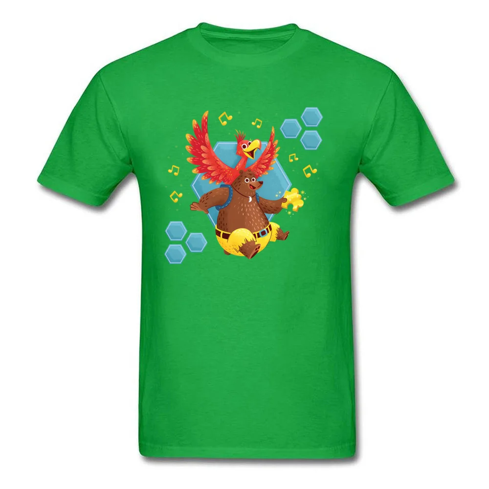 Fitted bird and bear 64 9171 Short Sleeve T-shirts Summer/Autumn O-Neck Cotton Fabric Tops T Shirt for Men Sweatshirts Crazy bird and bear 64 9171 green