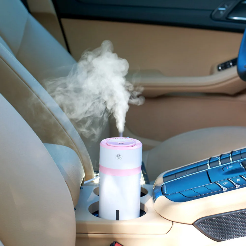 

Car Humidifier Ultrasonic Mini Diffusers Car Air Purifier Aroma USB Mist Watertight design for Home Car