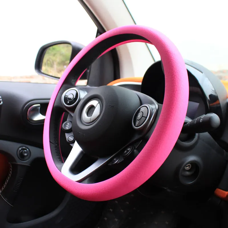 Ультратонкий силиконовый чехол на руль для Mercedes Smart Forfour Fortwo 453 451 450 износостойкие