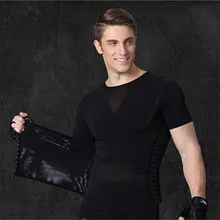 Утягивающий пояс для живота, жиросжигатель для похудения, черный, белый