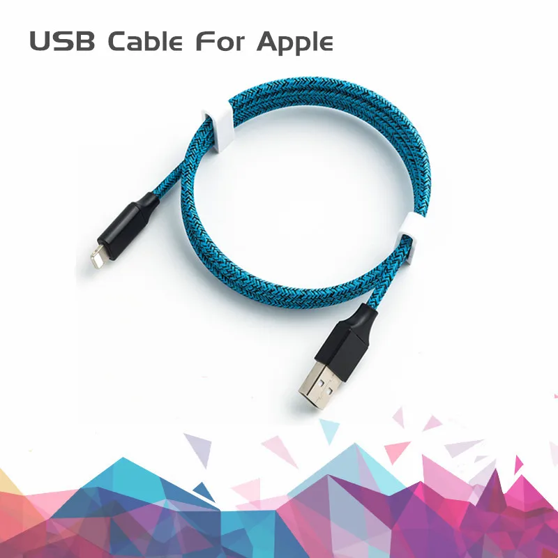1 м 2 м 3 м USB кабель для быстрой зарядки и передачи данных Kable для iPhone X 8 5 6splus для IOS 10 11 12 для кабелей Lightning