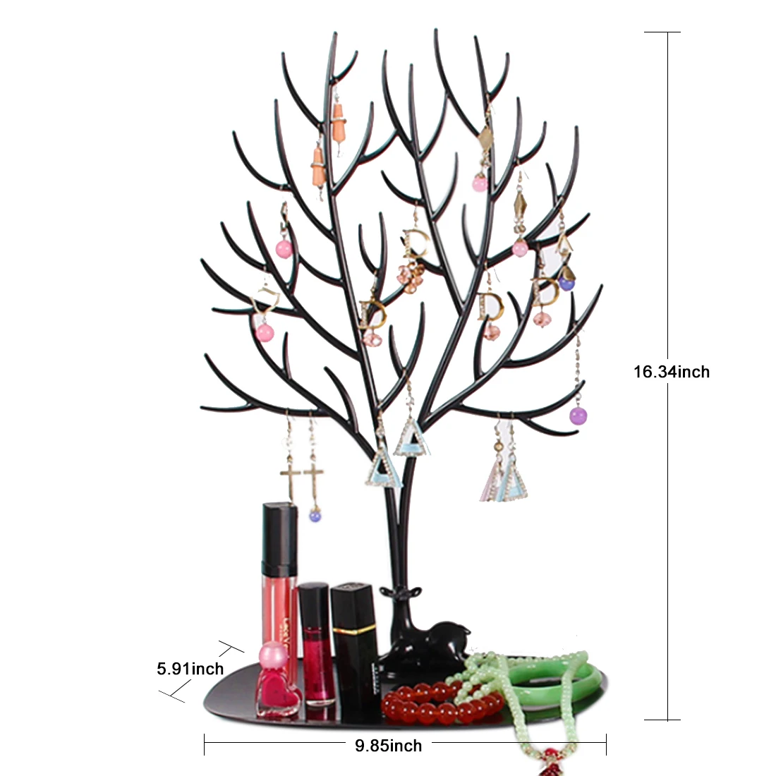  Creative Deer Earring Necklace Earring Stand Holder Bracelet Jewelry Display Shelf Organizer Rack