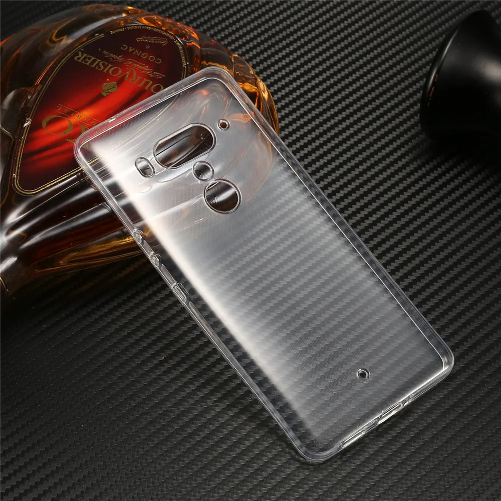 

Luxury brand ultra thin soft silicone back cover case for HTC U12 plus cases and covers for u12+ tpu original accessories