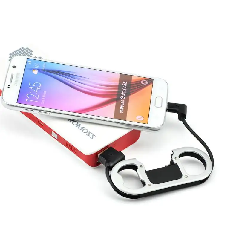 Портативный Mutifunction металлический брелок открывалка для бутылок USB кабель синхронизации данных для iPhoneiPhone 5/5S/6/6 S/6 Plus iPad Mini