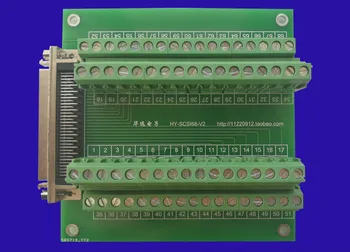 

SCSI 68 core female CN type interface board adapter board relay terminal block acquisition card servo terminal