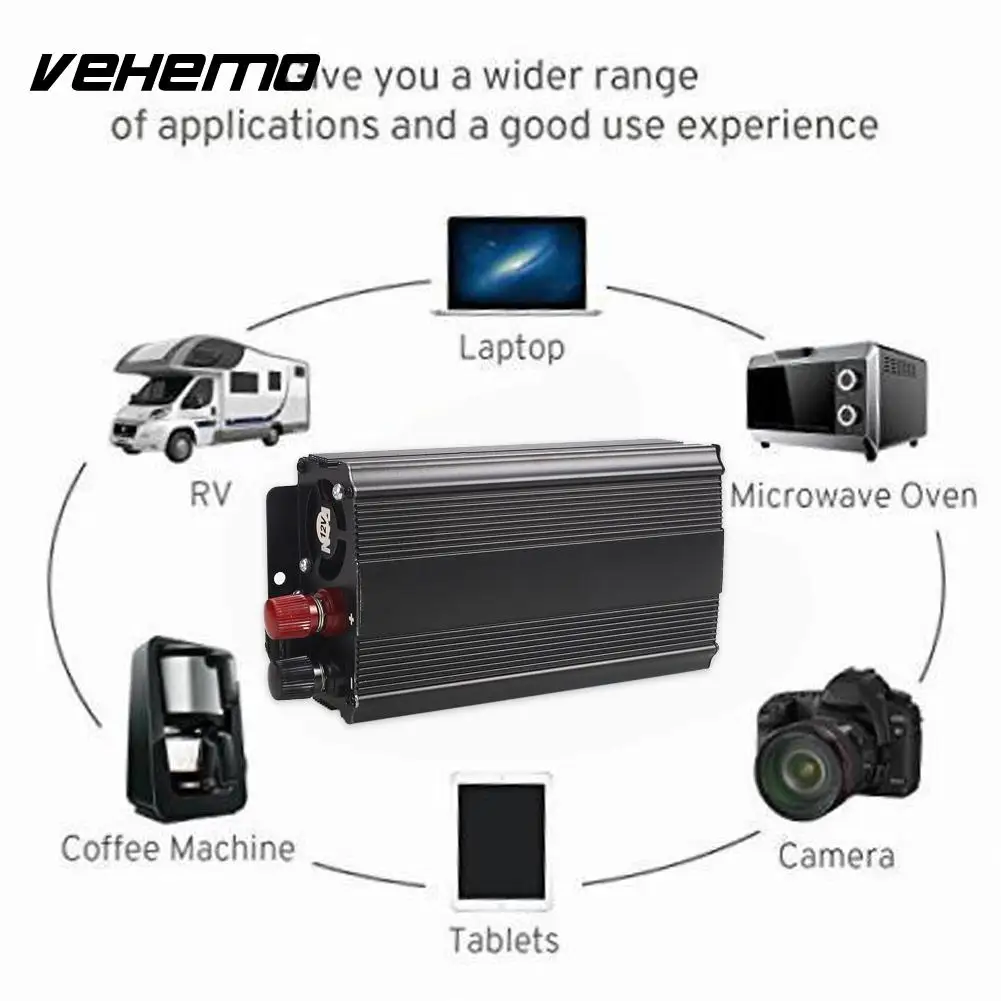 

4000W DC12V To AC220V Truck Car Power Inverter Premium Travel Car Inverter Stable Vehicles Converter Automobile