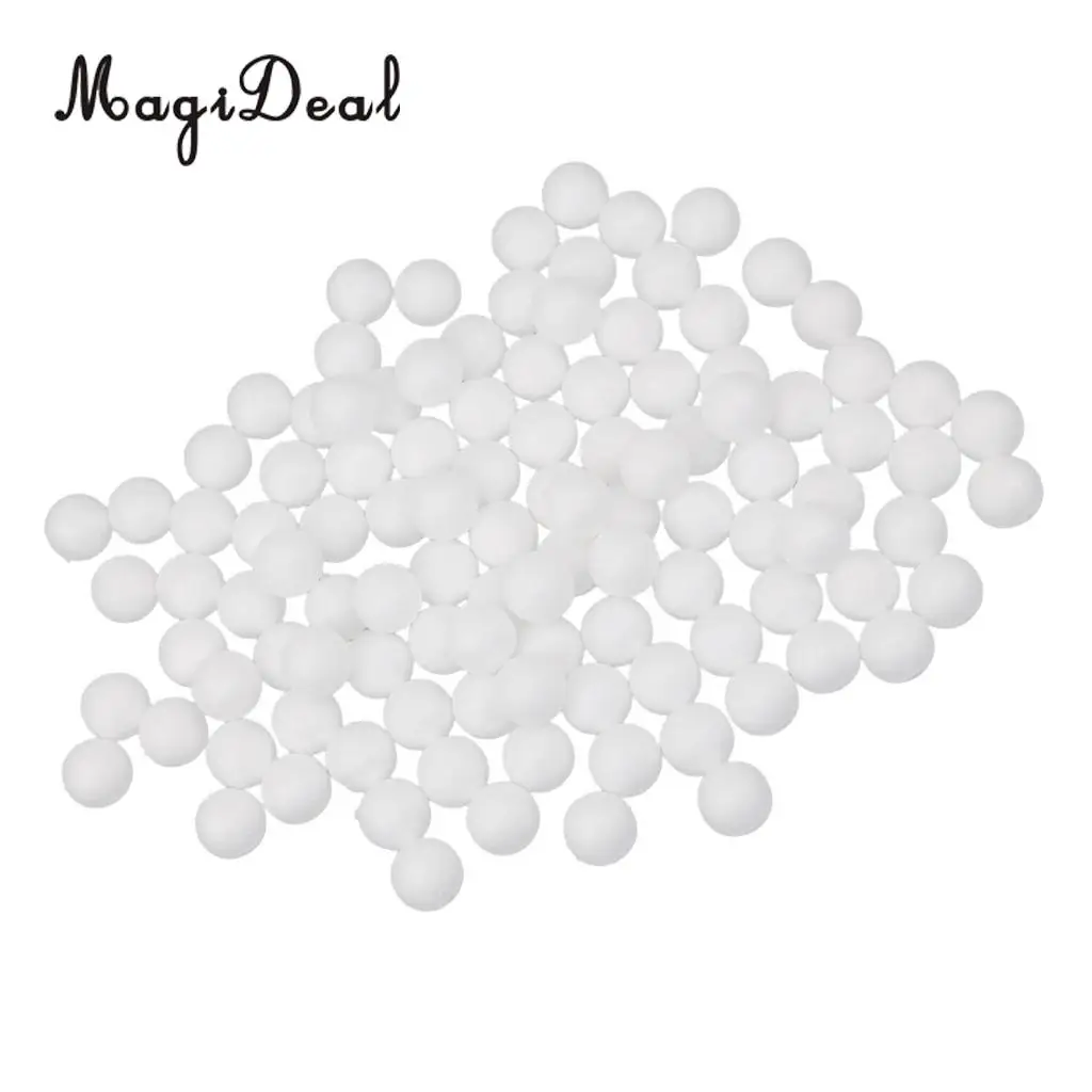 200pcs 20mm 25mm  Modelling Craft Polystyrene Styrofoam Foam Balls Solid White Craft Ball For DIY Wedding Party Decor Ornaments