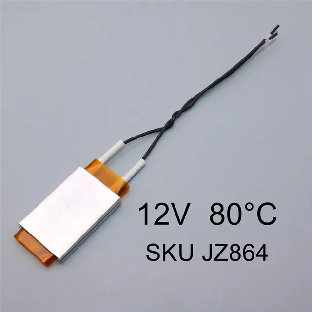 Drop Heating Element Hair Dryer Accessories Curlers Heater 80-220 Degrees Celsius Ptc Heaters 12V Applicable Miniature Heating 3