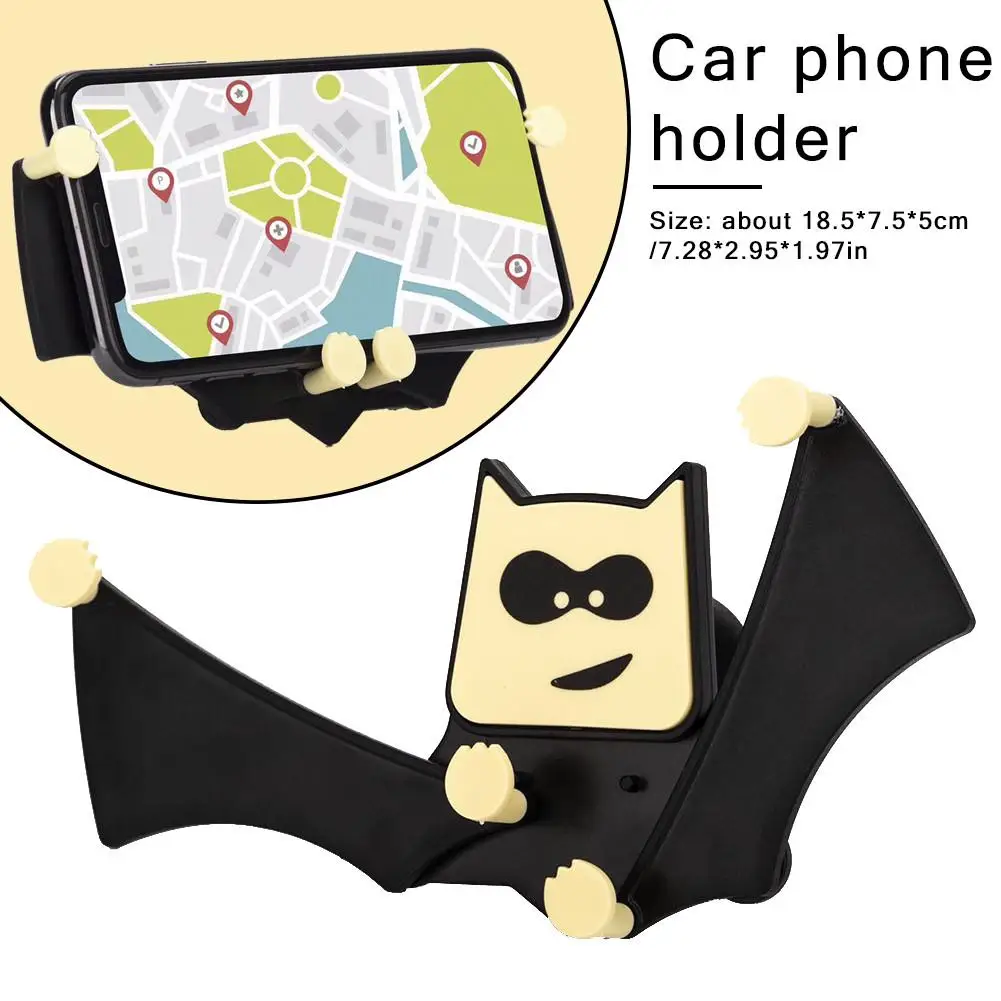 Универсальный кронштейн для мобильного телефона, Автомобильный Кронштейн для мобильного телефона летучая мышь, держатель для мобильного телефона, держатель для мобильного телефона