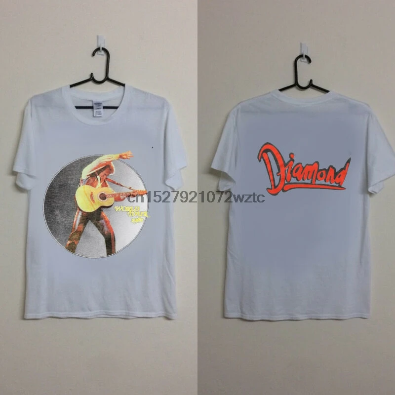 

VINTAGE!! Neil Diamond World Tour 1982 - shirt TOP USAsz limmited edition