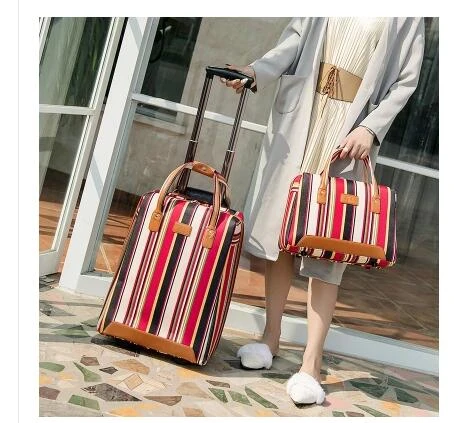 Sac De Voyage À Roulettes Pour Femmes, Bagage Cabine, Bagage À Roulettes,  Bagage De Cabine - Voyage Sacs - AliExpress