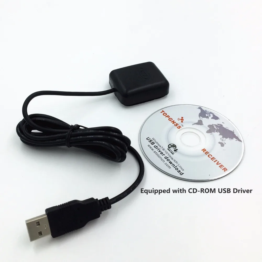 USB gps приемник Интерфейс gps модуль с антенной приемник Замена BU353S4 SKM55 VK-162