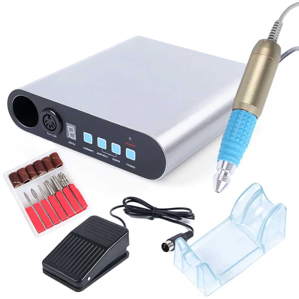 

Nail Drill Milling Cutter Machine Nail Cutter Electric Apparatus For Manicure Pedicure Pro Gel Remover Nail Polisher Tool JI883
