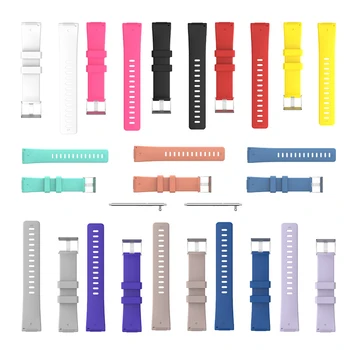 

Replacement TPE Sports Wrist Band Strap for Fitbit Versa Smart Watch adjustable Bracket Wristband Watchbands Large Small Size
