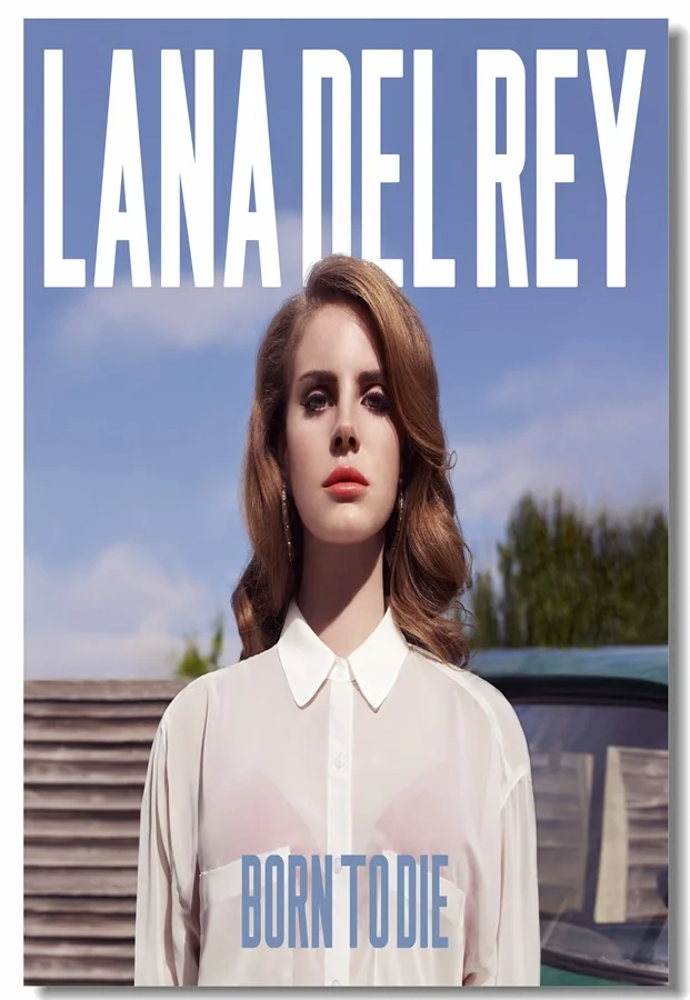 Custom Canvas Print Wall Mural Lana Del Rey Poster Lana Del Rey Wall