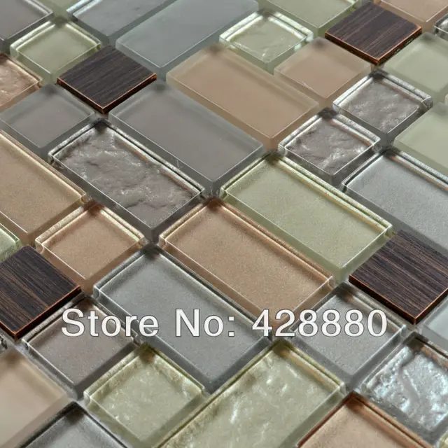Crystal Mosaic Tiles Copper Maze Hand Painted Metallic Mosaics Pool Crystal Mosaic Tiles Copper Maze Hand Painted Metallic Mosaics Pool Brick Border Mesh Sheet Metal Kitchen