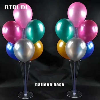 

BTRUDI balloon column base 1sets/box 50cm High Wedding Decoration Centerpiece Balloon Stand