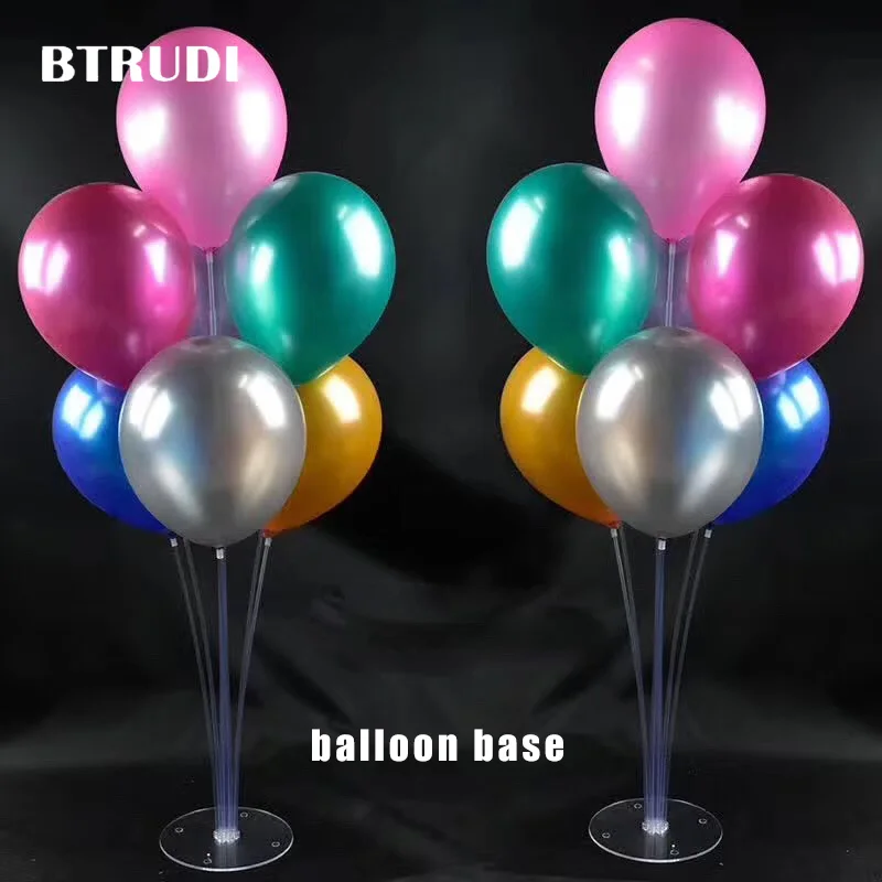  BTRUDI balloon column base 1sets/box 50cm High Wedding Decoration Centerpiece Balloon Stand