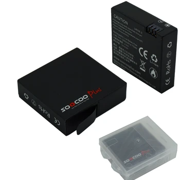 

Digital Batteries for SOOCOO Battery 1250mah 3.8V action camera battery For SOOCOO S200 S300 with storage box