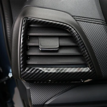 

For Subaru Forester 2019 Interior Side Air Conditioning AC Vent Outlet Cover Trim 2 pieces ABS Plastic Car Accessories