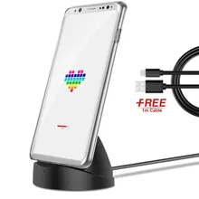 Desktop Charger dock station for usb type-c phone holder stand For iPhone5678X /For XiaoMi6/for Huawei P10/ for Oneplus 5 Holder