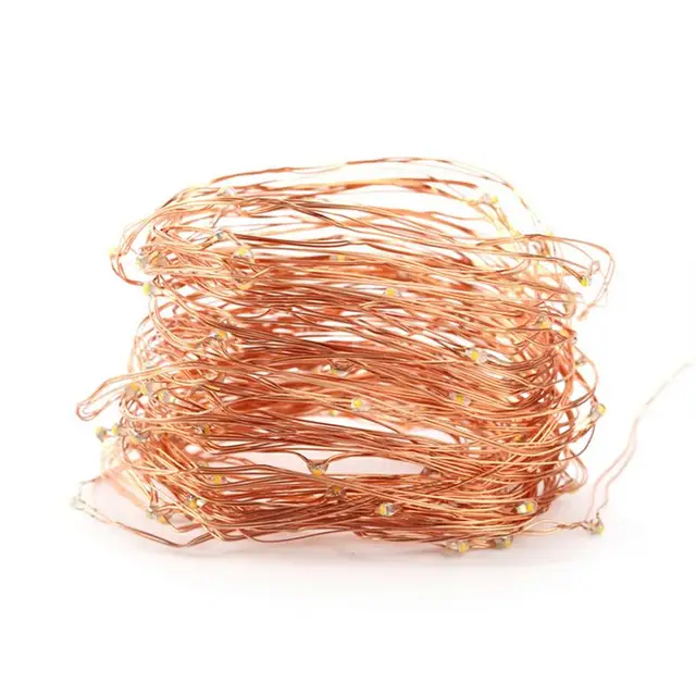 10.5m Waterproof 100leds USB Led Copper Wire String Lights Or Christmas Festival Wedding Party Garland Decoration Lights
