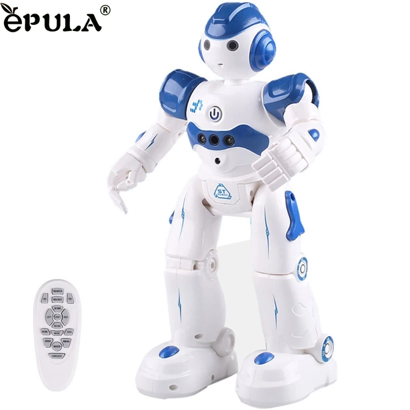

Newly Design RC Remote Control Smart Robot Toy For Kids Gesture Sensor Record Walking Music Dancing Robot Christmas Gift 81108