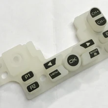 Цифровой цифровая Клавиша Кнопка резиновая клавиатура для ремонта аксессуары для Motorola XiR M8268 M8260 двухстороннее Портативный радио