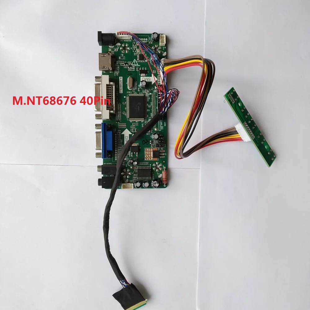 

For B101AW02 V0 Driver board 1024X600 VGA HDMI monitor Card Panel Screen Controller kit LCD LED DVI LVDS 10.1"