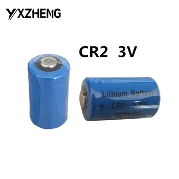 

100pcs 3.0V cheap Lithium CR2 Li MnO2 battery 800mAh bulk packing battery for camero flahslights