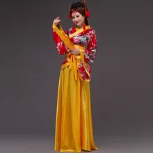 Китайский древний китайский костюм Hanfu платья традиционные для женщин девочек красивые танцевальные костюмы хан платье династии фея