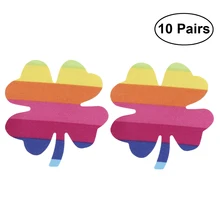 10 пар, женские сексуальные липкие чашечки с лепестками, Одноразовые Соски, сатиновая скатерть для девочек, женские(цветные