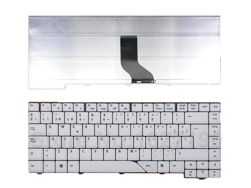 

SP Spanish Keyboard for ACER AS4710 AS4720 GRAY Reprintl New Laptop Keyboards With