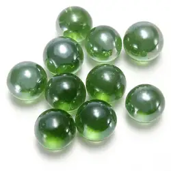 10 шт. мрамор 16 мм стеклянные шарики Knicker стеклянные шары украшения самородки цвета игрушки зеленый