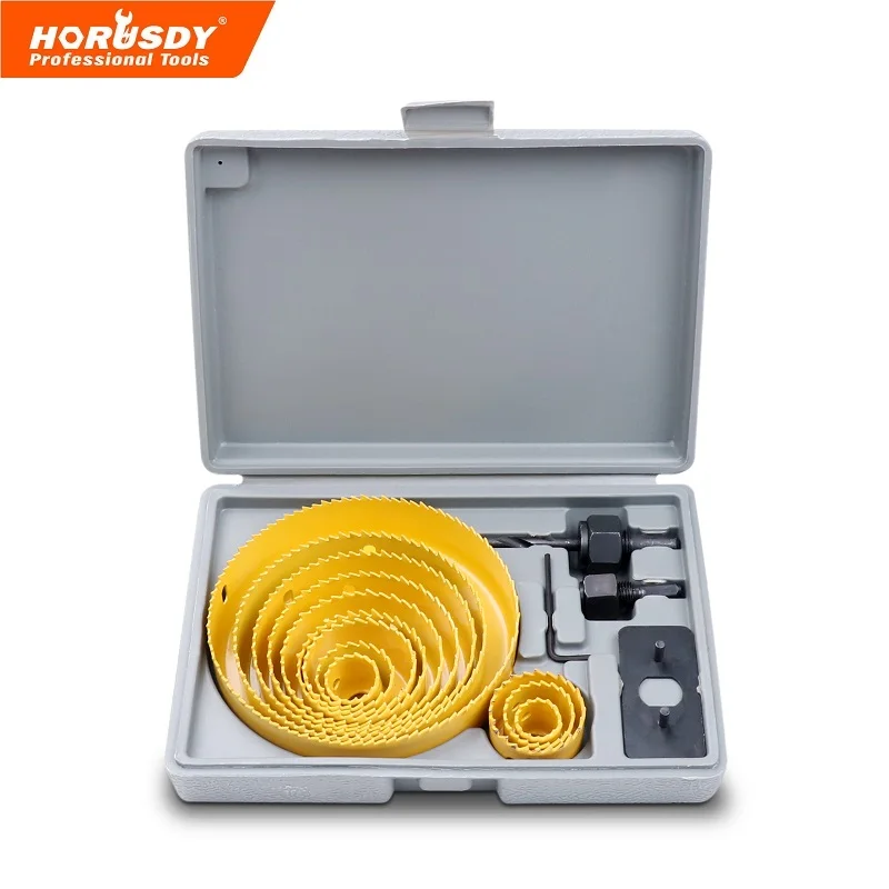

Drill Bit 16 unids Set Drill Tool Set Wood Cutting Mandrels Metal Cutting Saws Core Tools To Work The Wood