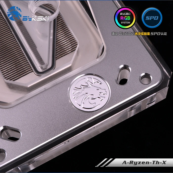 Bykski водоблок для процессора для AMD серии 940 AM2+ AM3 AM3+ AM4 X399 RGB/RBW A-Ryzen-ThV2-X
