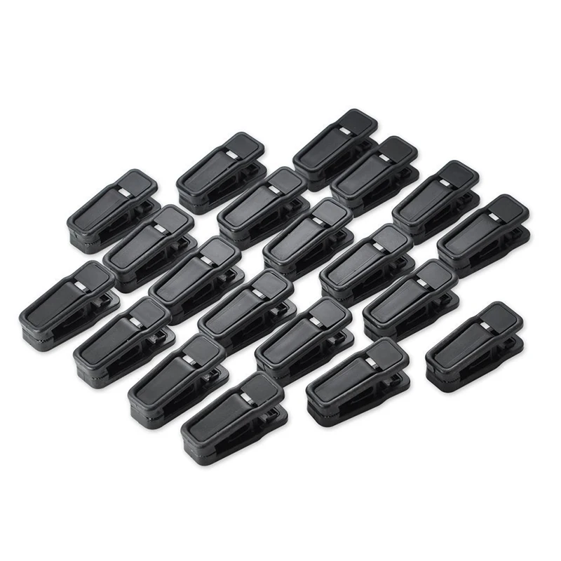 

Pack of 20 Magic Non-slip Skidproof Trousers Clothes Clip for Slim-Line Hangers