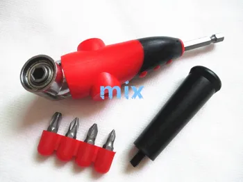 

Fixmee 105 Degree 1/4" Hex Shank Torx Screwdriver Bit Repair Tool Kit Set w/ Handle