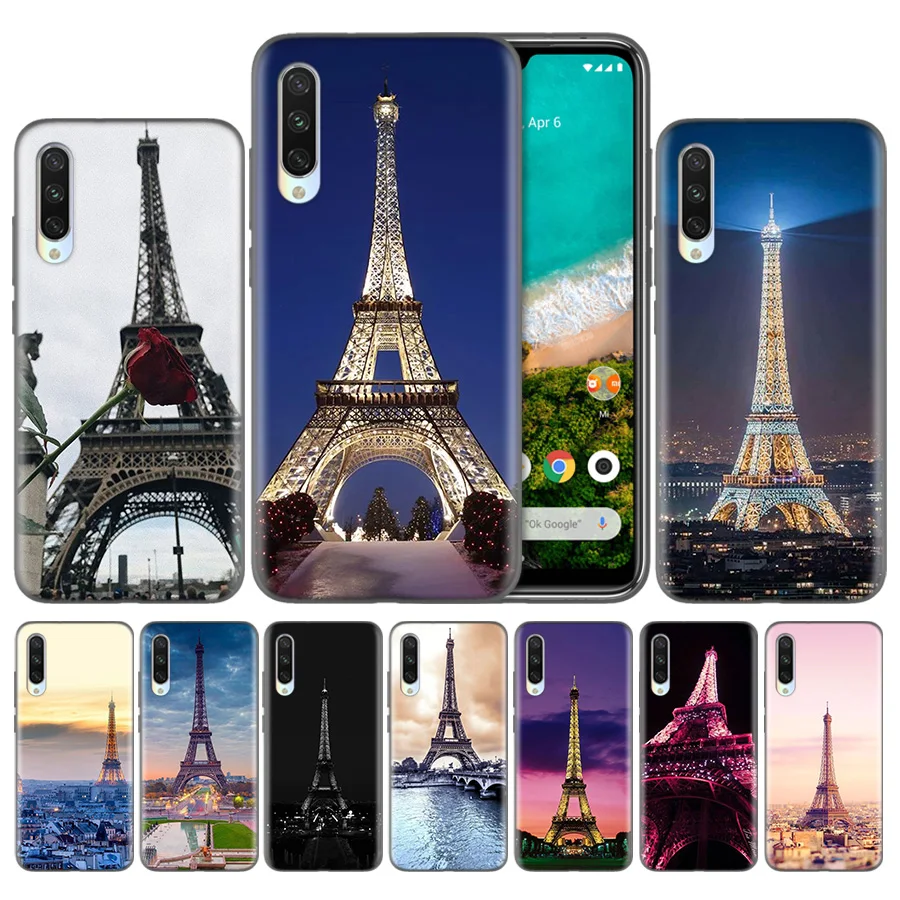 

Phone Cases For Xiaomi Redmi Note 7 6 6A 7S 7A Y2 Y3 K20 4 4X S2 5 Pro Plus Soft Silicone Back Cover Love Paris Eiffel tower Fra