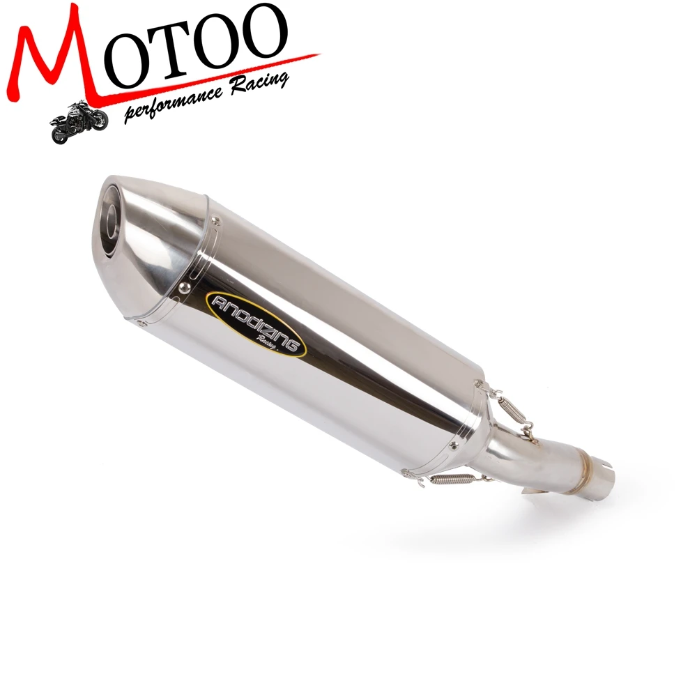 

Exhaust System Pipe Slip-On For Honda CBR500R CBR 500R slip on middle pipe with muffler 2013-2015