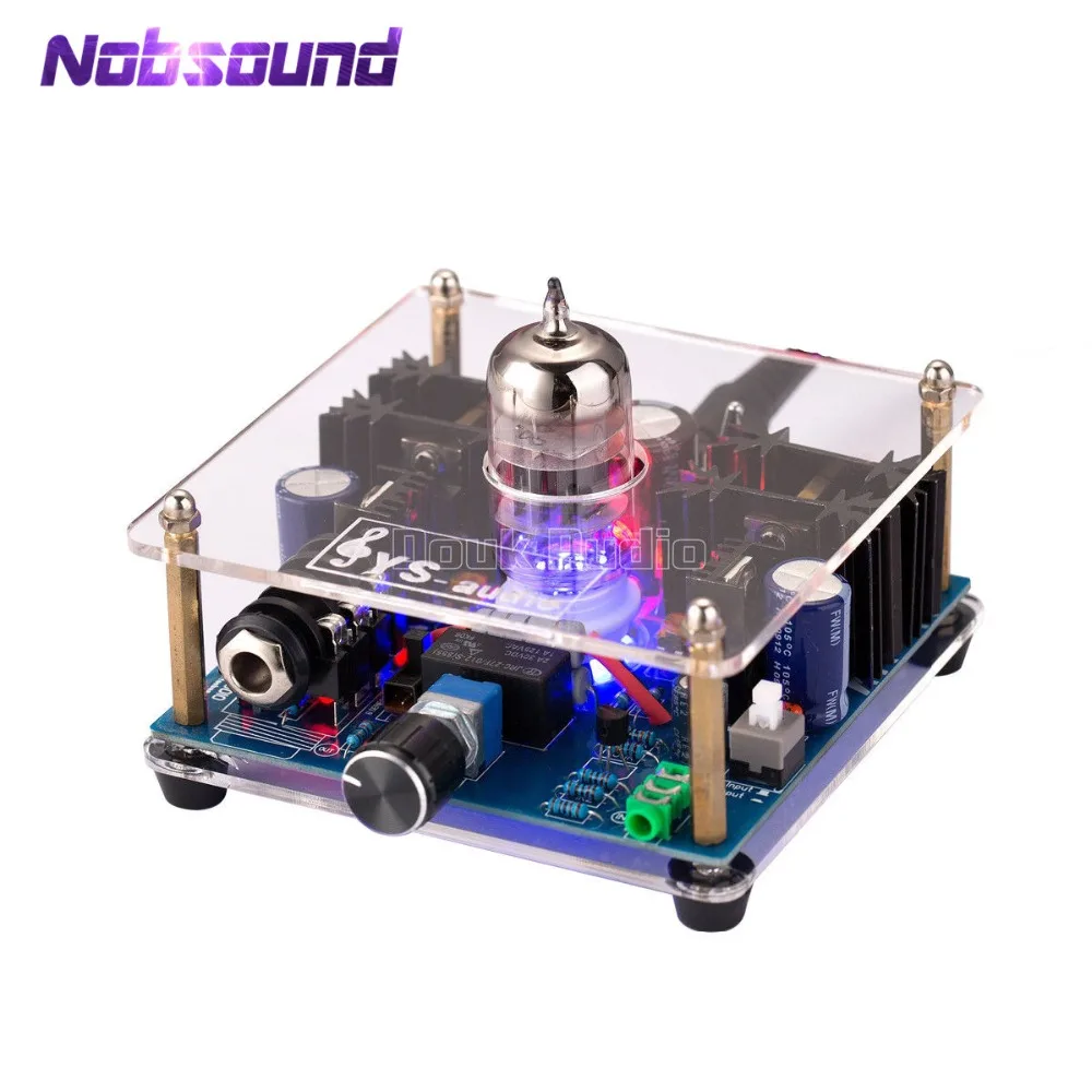 Mini Class A 12AU7 Vacuum Tube Multi Hybrid Headphone Amplifier Stereo Pre Amp Class A Amplifier With Audiophile Performance 