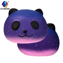 2018 новый милый Star Panda хлеб Squishy замедлить рост Рождественский Декор Симпатичные Jumbo выжать стресса стрейч хлеб Дети игрушка в подарок