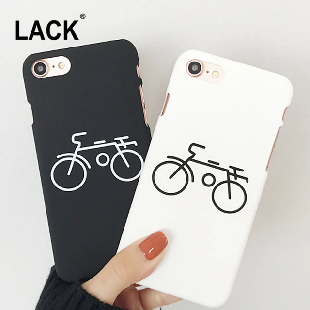 Best Offers LACK Simple Bicycle Painting Hard Frosted Case For iphone 6 6s 7 Plus 5 5s Phone Cases For iphone 6 Fashion Couples Back Cover Best Offers LACK Simple Bicycle Painting Hard Frosted Case For iphone 6 6s 7 Plus 5 5s Phone Cases For iphone 6 Fashion Couples Back Cover