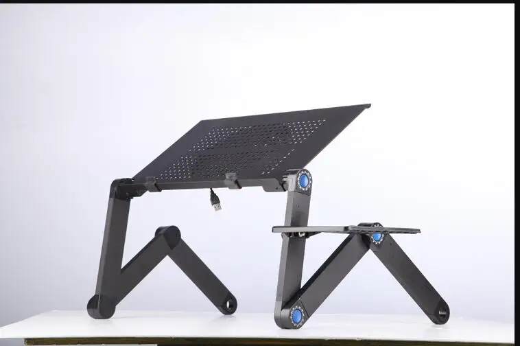 

laptop stand MultiFunctional Folding Laptop Table Desk Bed Sofa Tray 360 rolling Adjustable Portable Notebook Desk
