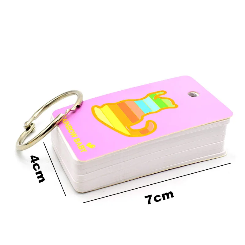 Cute-Animal-Buckle-Type-Notebook-White-Kraft-Paper-Loose-Leaf-Memo-Pads-Note-Pads-Bookmark-Card