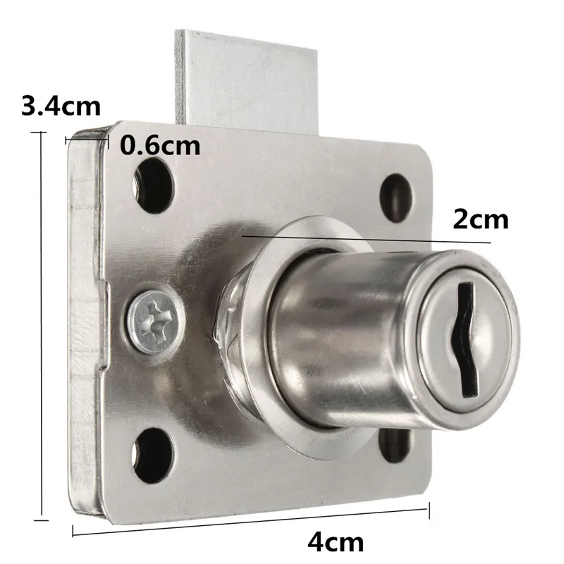 MTGATHER ящик стола Мертвый Болт замок для ящиков ящик шкаф шкафы панель два ключа простая установка